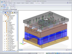 Injection mold design software