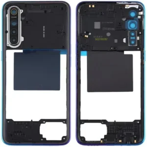 friendzzworld blue plastic middle frame bezel plate back panel for realme x2 middle product images orvuten7uvc p601451928 0 202305130841