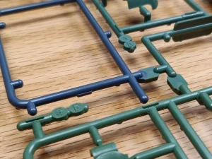 multi color sprue in injection molding